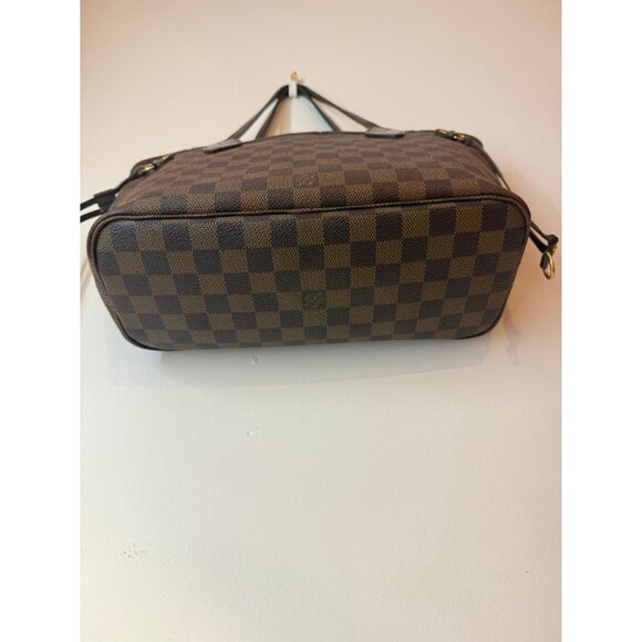 Louis Vuitton Brown Checkered Never-full Handbag - Picture 3 of 3